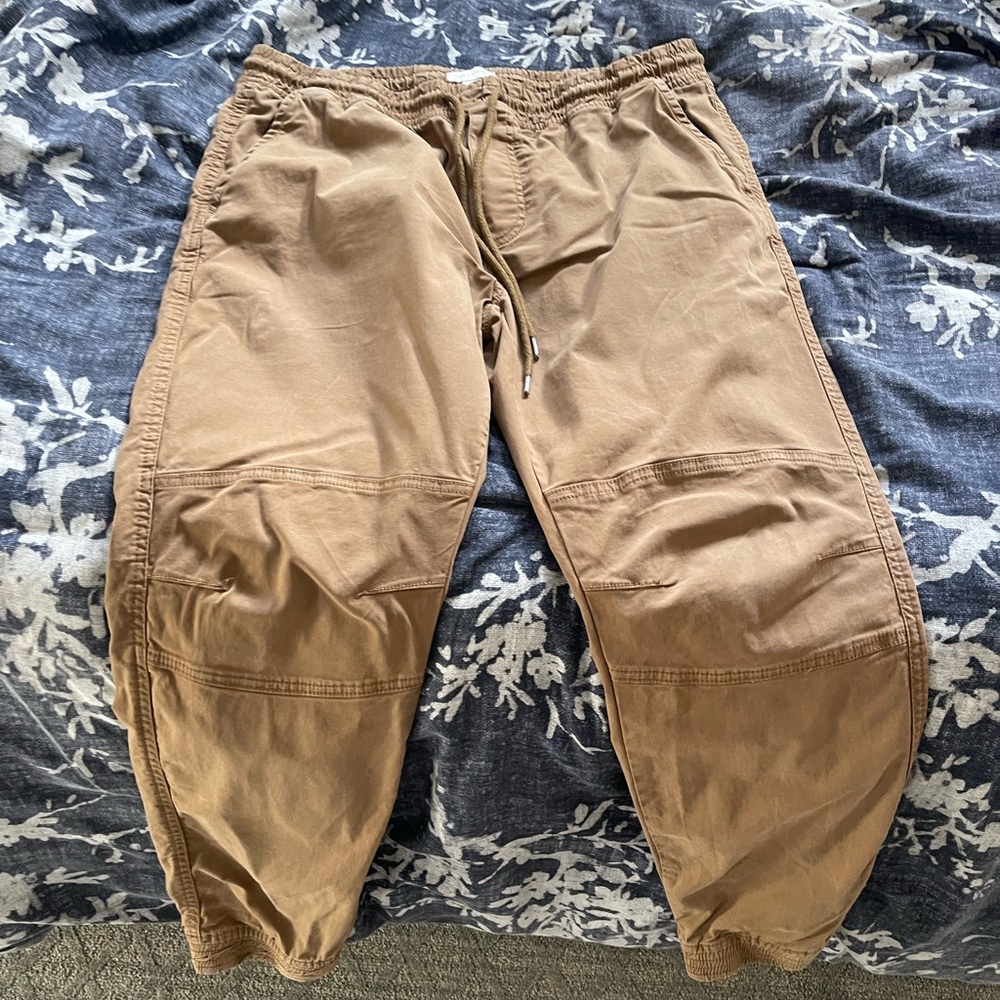 Sun + Stone Men's Brown Cargo Pants